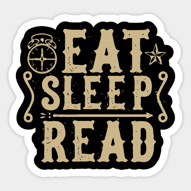 Eat Sleep Read, Reading. Sticker by Chrislkf